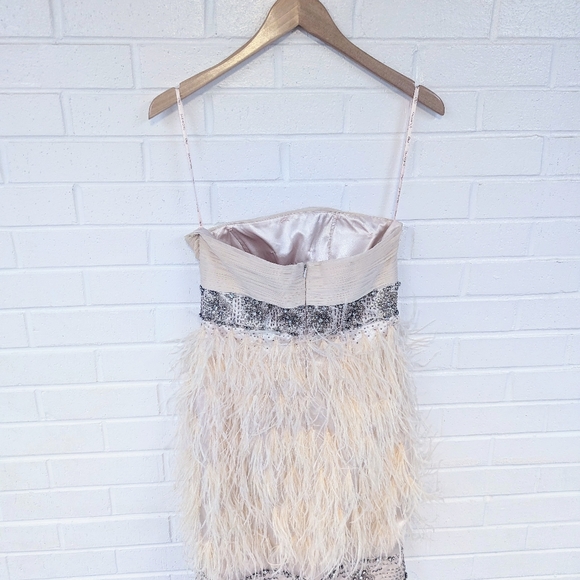 Sue Wong Nocturne Feather Dress - Picture 8 of 10